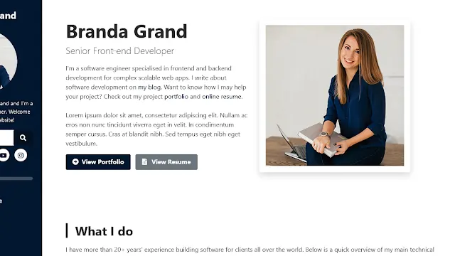 Branda Grand Blogger Theme